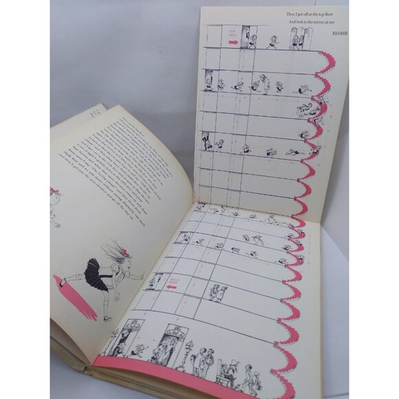 Vintage HC Eloise 1955 13th Printing - by Kay Thompson and Hilary Knight READ - Picture 9 of 16